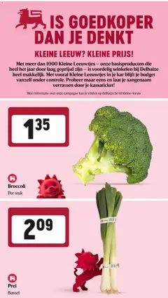 Broccoli, Per stuk - Voorbeeld van een folder van Delhaize, geldig van 05.02.2026 | Pagina: 4