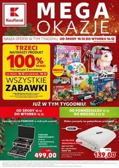Pogląd oferty "Kaufland gazetka - Mega okazje" - ważna od 10.12.2025