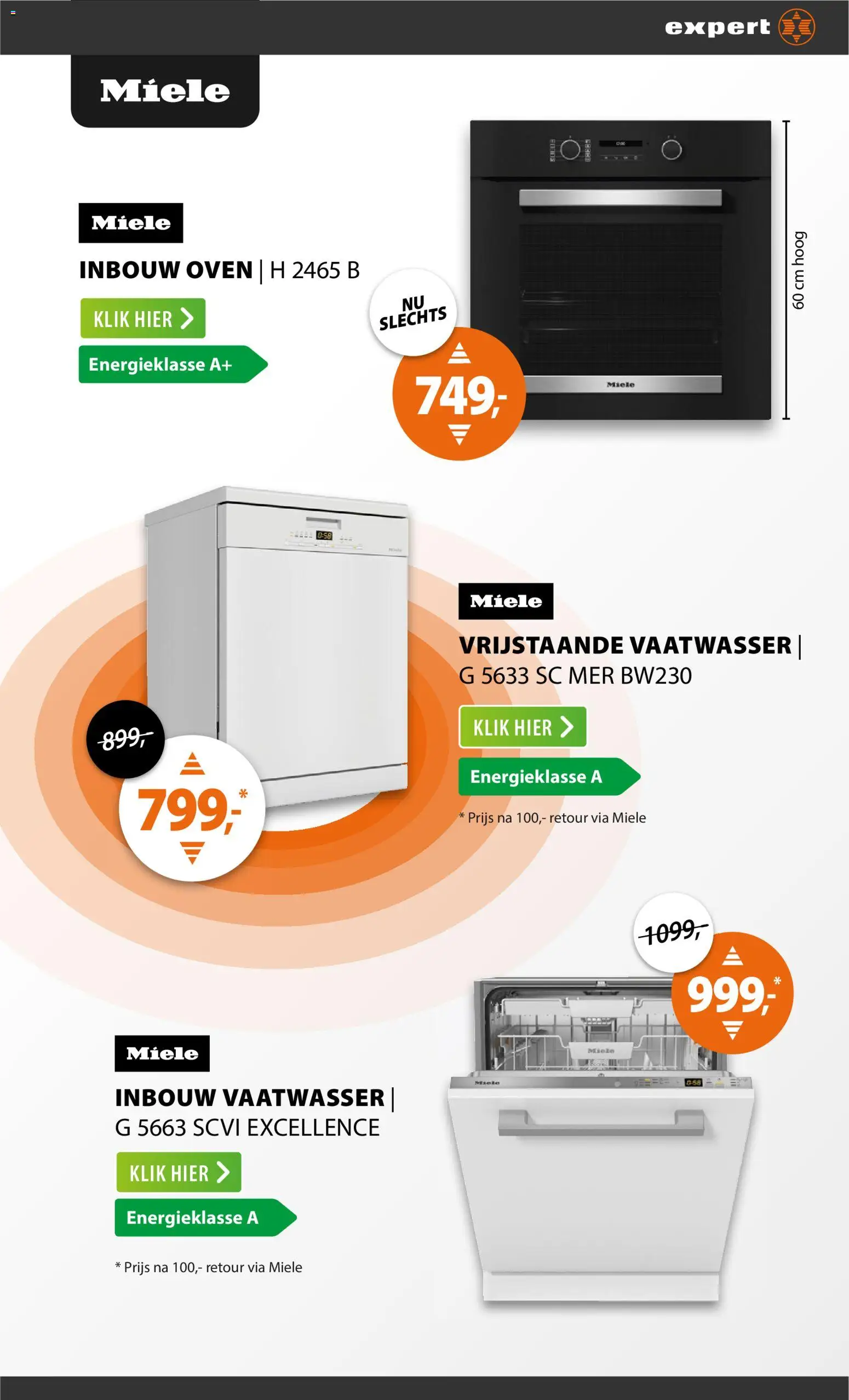 {H1} | Pagina: 16 | Producten: Oven, Vaatwasser