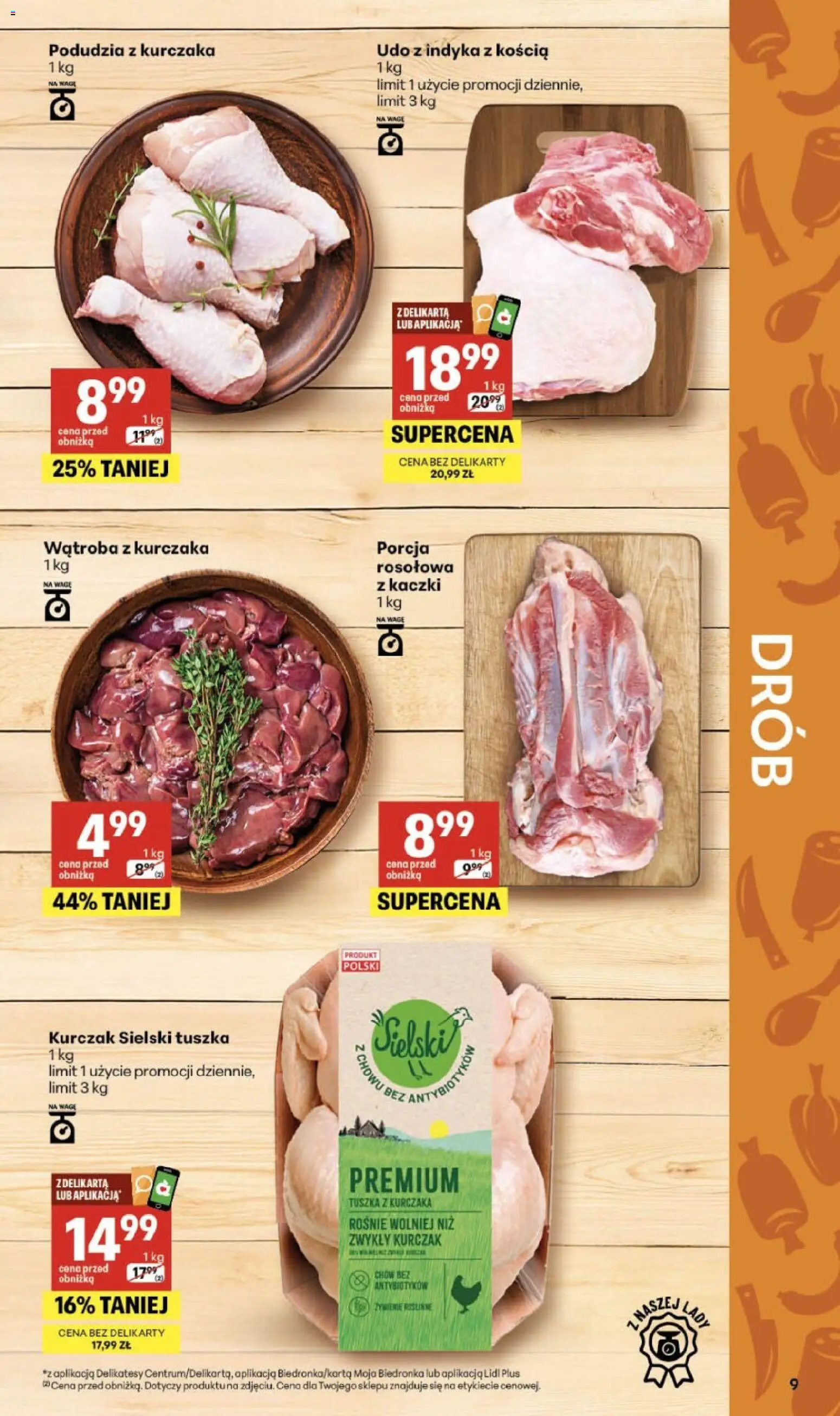 Delikatesy Centrum Gazetka - Sklepy Własne od 05.02.2026 | Strona: 9 | Produkty: Kurczak, Delikatesy