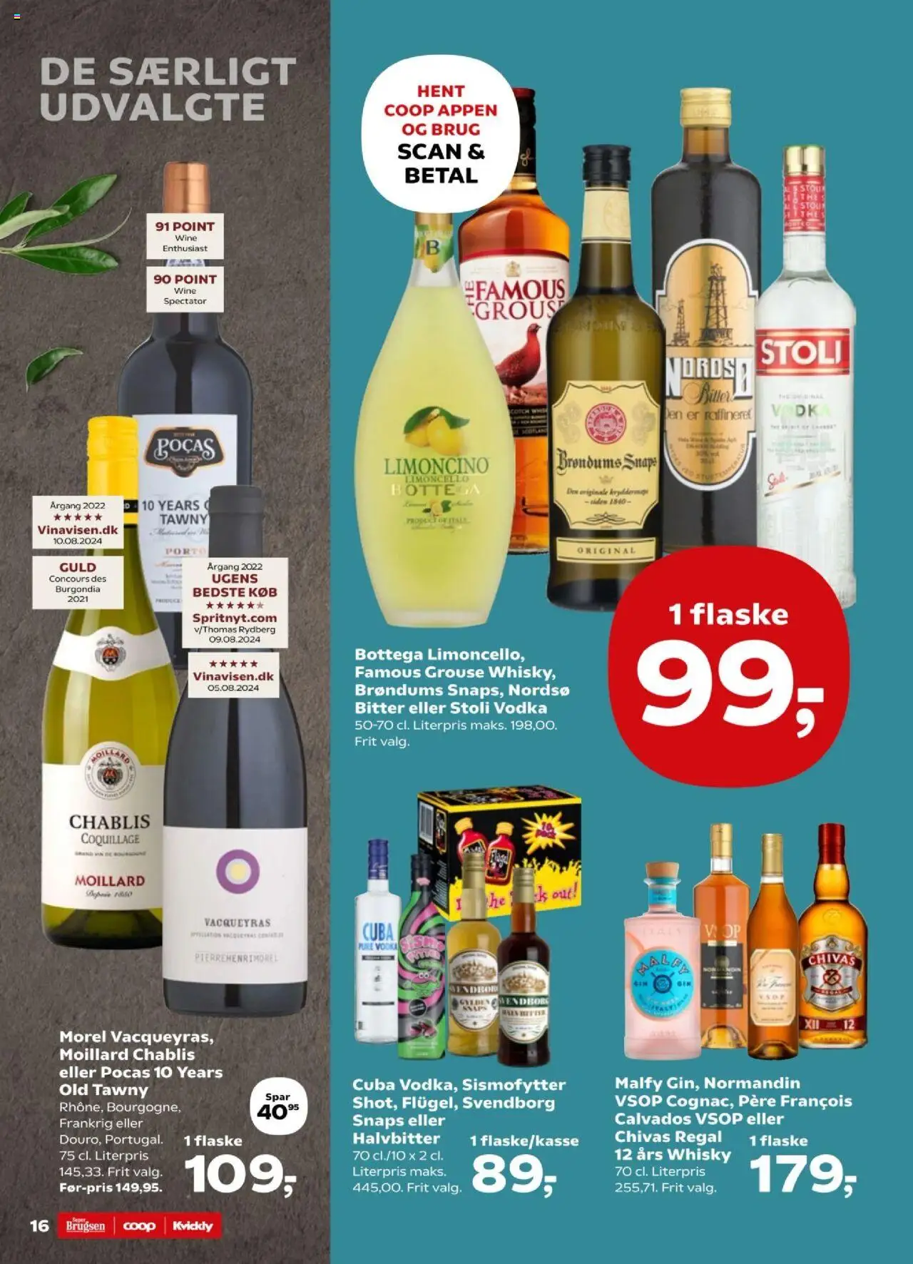 Kvickly tilbudsavis – gyldig fra 12.09.2025 | Side: 18 | Produkter: Vodka, Whisky