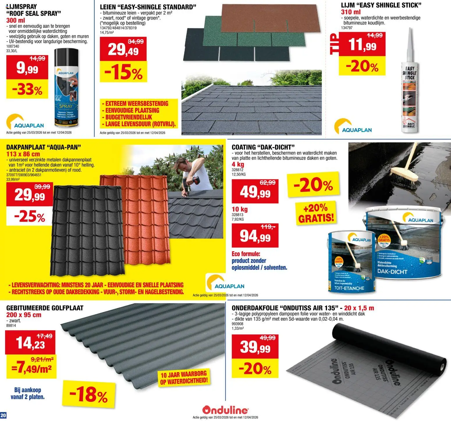 {H1} | Pagina: 20 | Producten: Lijm