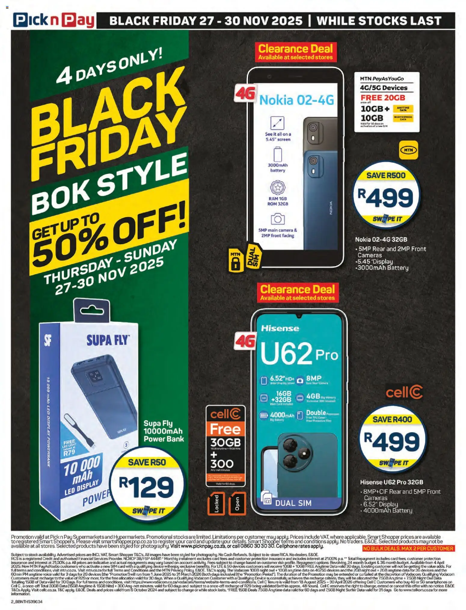 New Pick n Pay catalogue – valid from 27.11.2025 | Page: 2 | Products: Data, Camera, Battery, Light