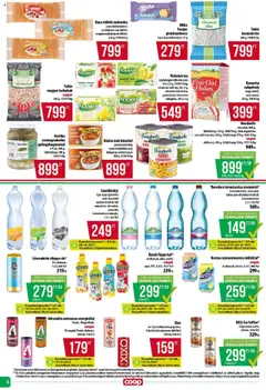 COOP akciós ujság - amely érvényes a következő dátumtól: 25.09.2025 | Oldal: 6 | Termékek: Tarhonya, Protein, Cola, Készétel