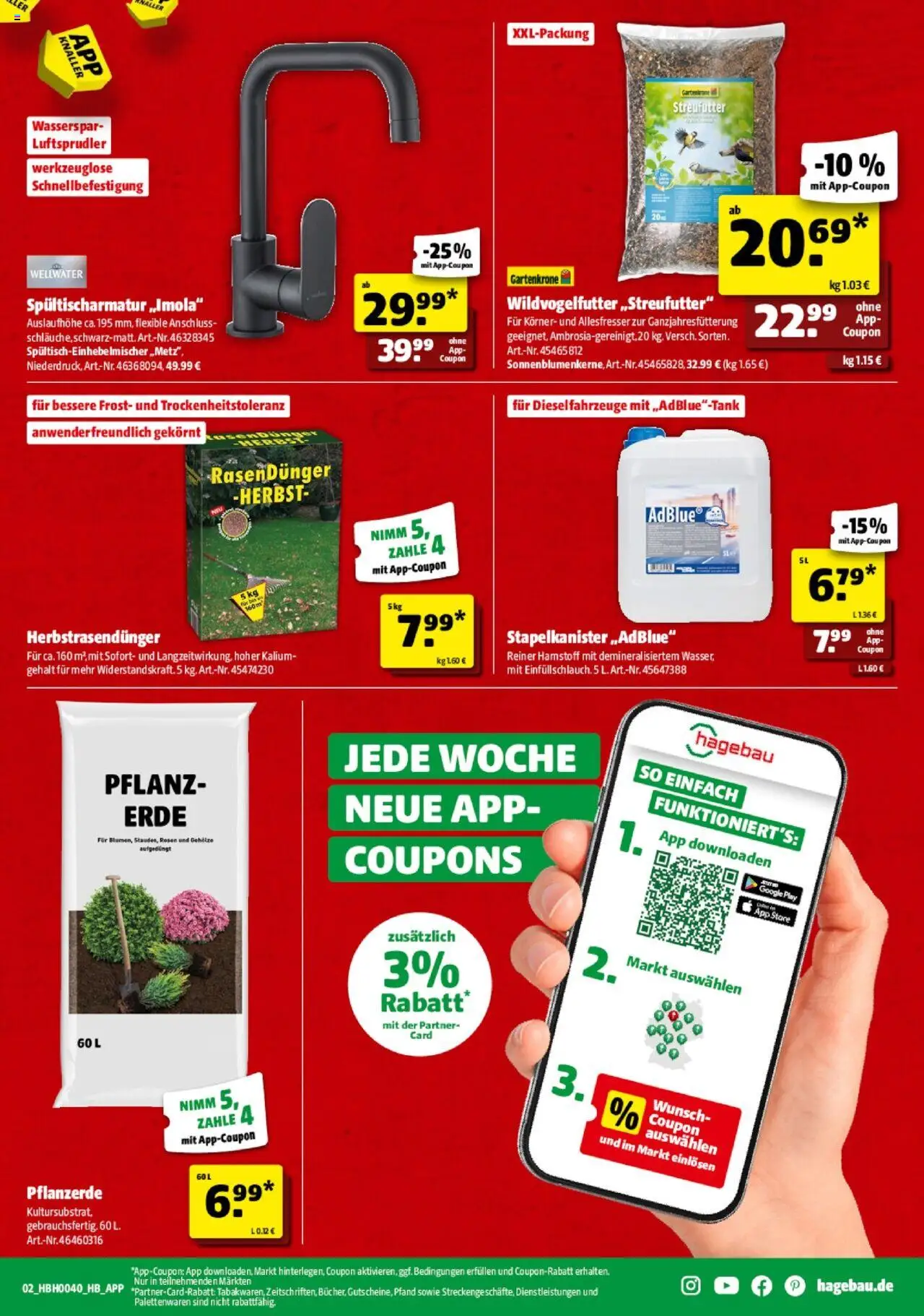Hagebau Prospekt Wasserburg – gültig ab 27.09.2025 | Seite: 24 | Produkte: Pflanzerde
