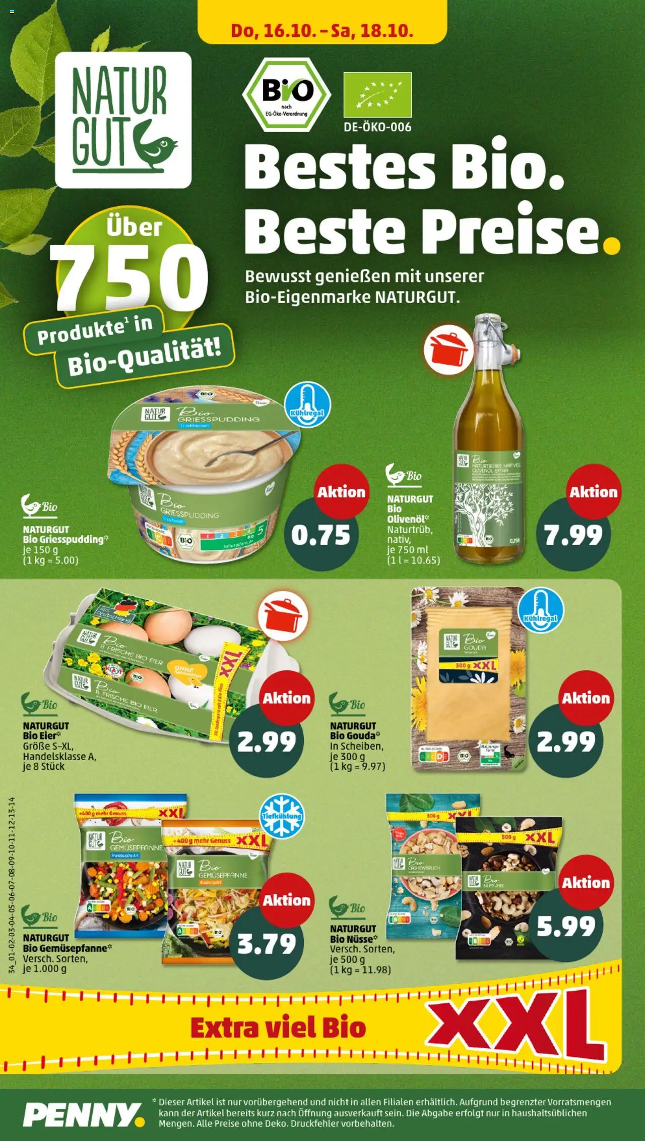 Penny Prospekt 	 – gültig ab 13.10.2025 | Seite: 38 | Produkte: Eier, Gouda