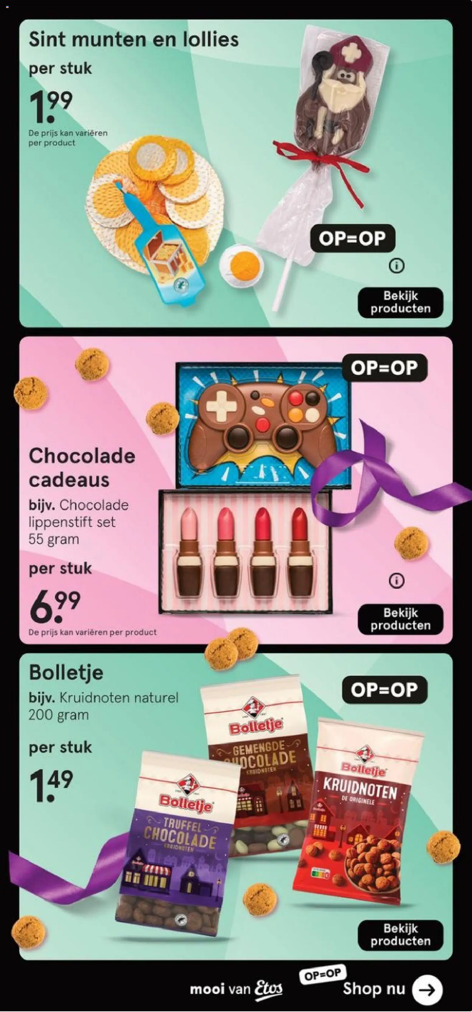 {H1} | Pagina: 69 | Producten: Chocolade, Kan, Lippenstift