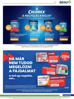 BENU Gyógyszertárak Akciós újság - amely érvényes a következő dátumtól: 01.11.2025 | Oldal: 21 | Termékek: Gyümölcs