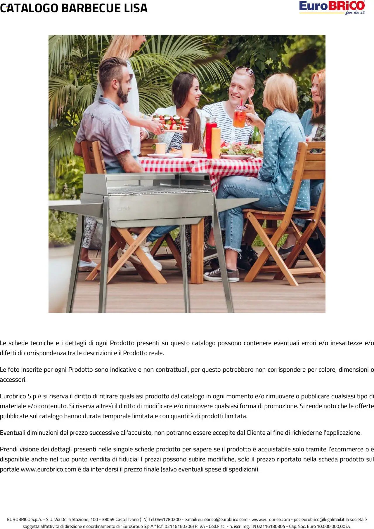 Volantino Eurobrico del 23.07.2025 | Pagina: 14 | Prodotti: Barbecue