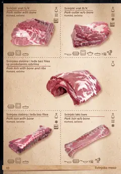 Metro katalog meso - pregled Metro kataloga - važi od 11.11.2024 | Strana: 10 | Proizvode: Svinjsko meso, Svinjski vrat, Pakovanje