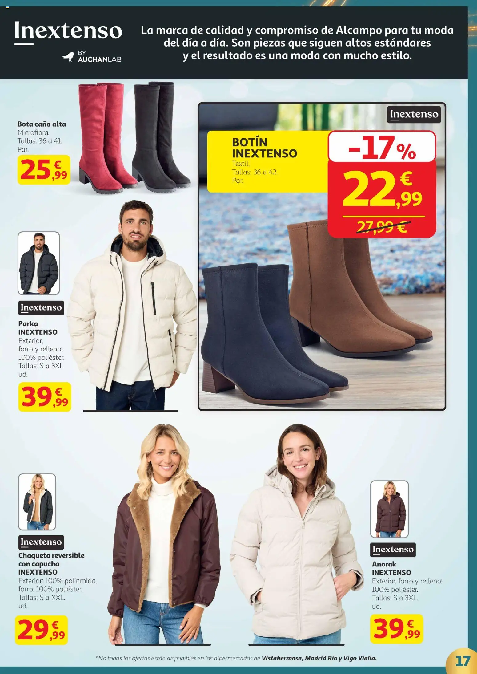 Alcampo - Canarias │ válido desde el 02.12.2025 | Página: 17 | Productos: Chaqueta