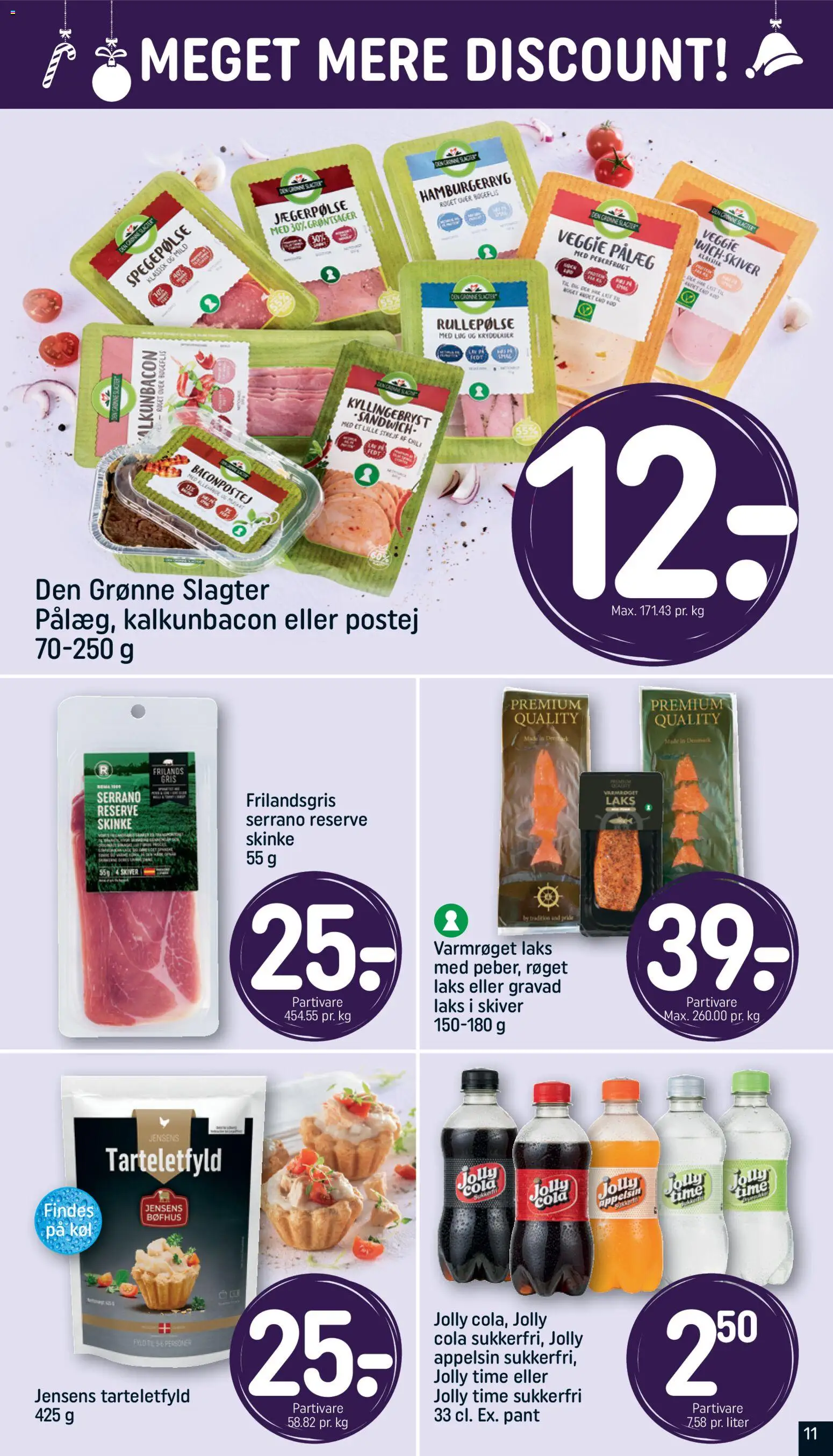 Rema 1000 tilbudsavis – gyldig fra 30.11.2025 | Side: 11 | Produkter: Pålæg, Spegepølse, Salt, Cola