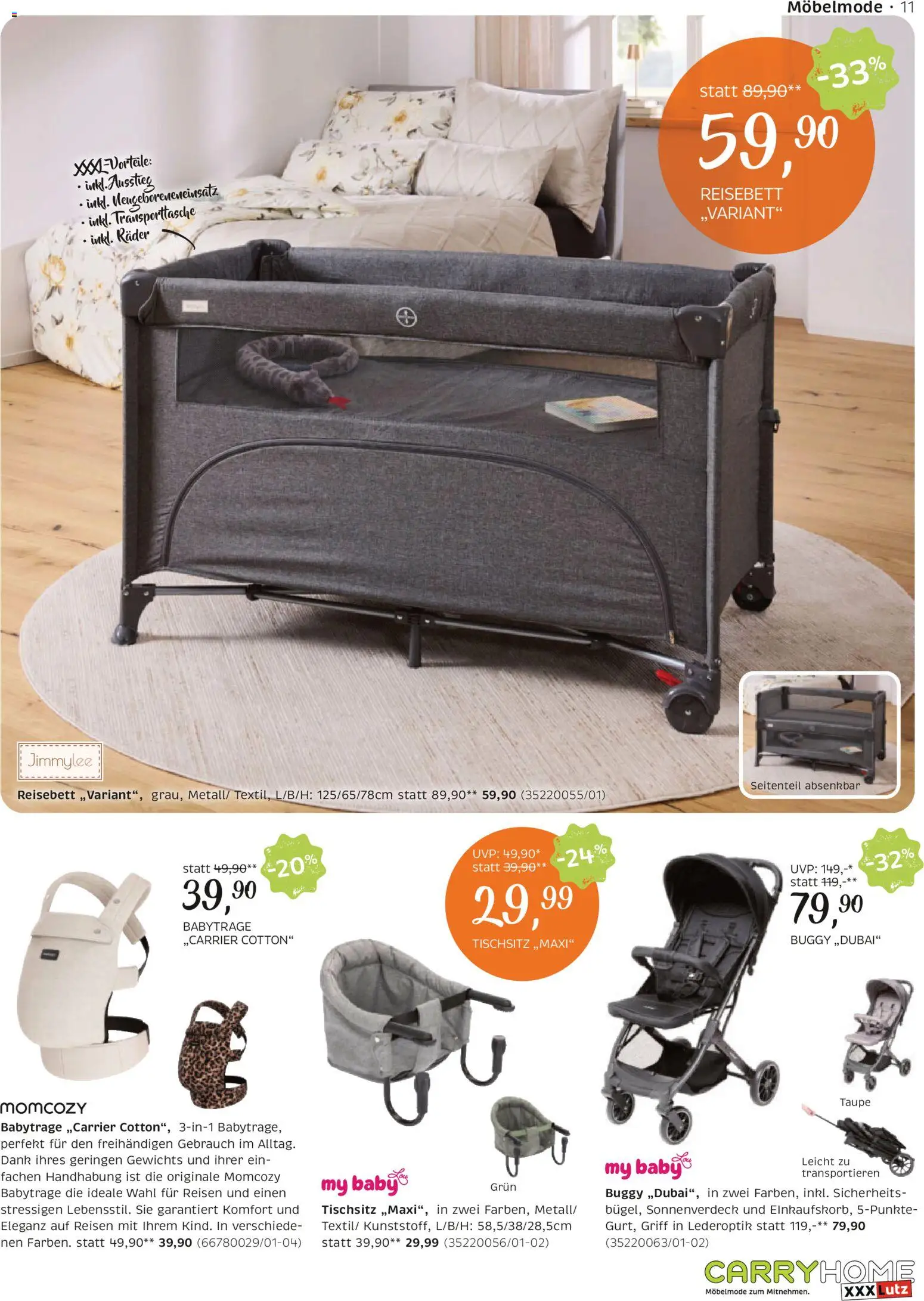 XXXLutz Carry Home gültig ab 28.04.2026 | Seite: 11