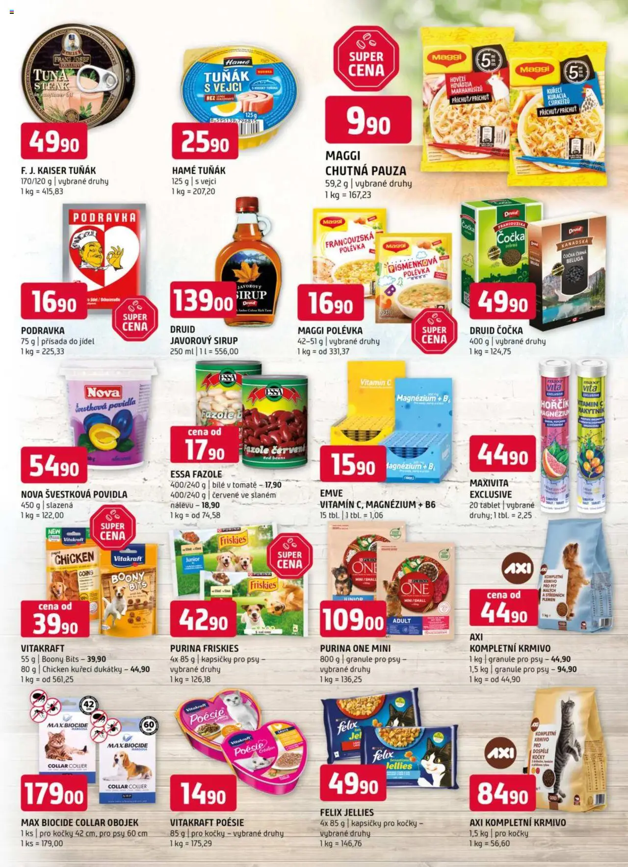 Terno leták - Tábor od 03.09.2025 | Strana: 11 | Produkty: Tuňák, Čočka, Tablet, Fazole