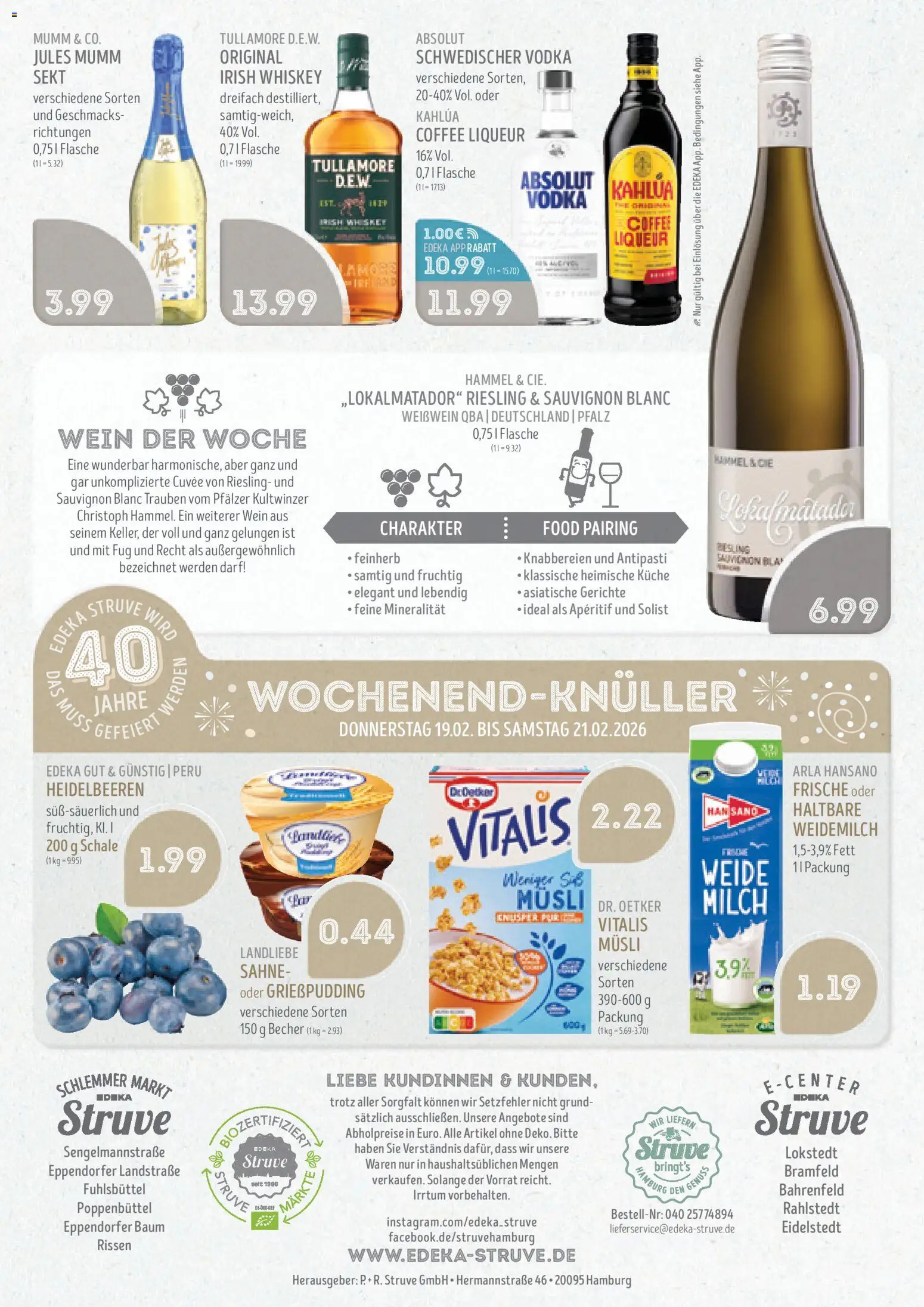 Edeka Struve Prospekt 	 – gültig ab 16.02.2026 | Seite: 18