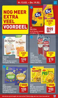 Aldi - Folder week 7 - Voorbeeld van een folder van Aldi, geldig van 09.02.2026 | Pagina: 53 | Producten: Ui, Worst, Oven, Kész piskótalap