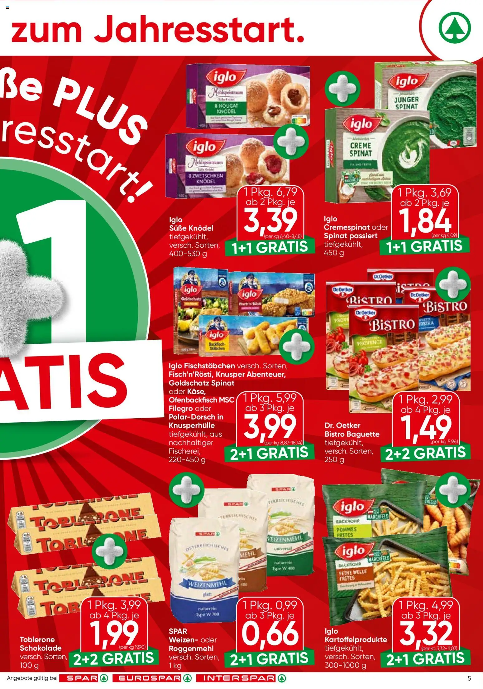 Spar Flugblatt - Kärnten gültig ab 15.01.2026 | Seite: 5 | Produkte: Jääkaappipakastin, Creme, Schokolade