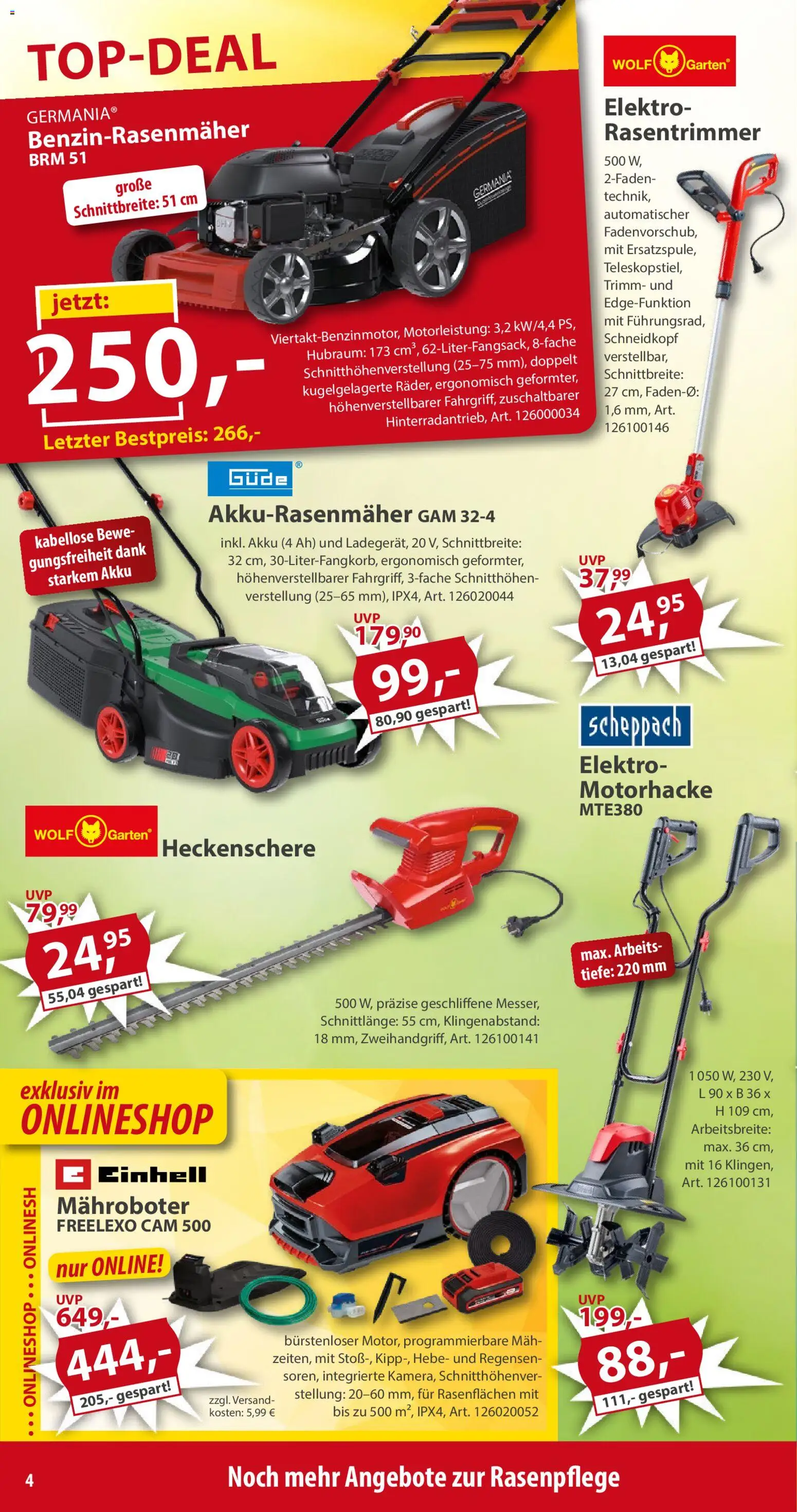 Sonderpreis Baumarkt Prospekt 	 – gültig ab 28.03.2026 | Seite: 4