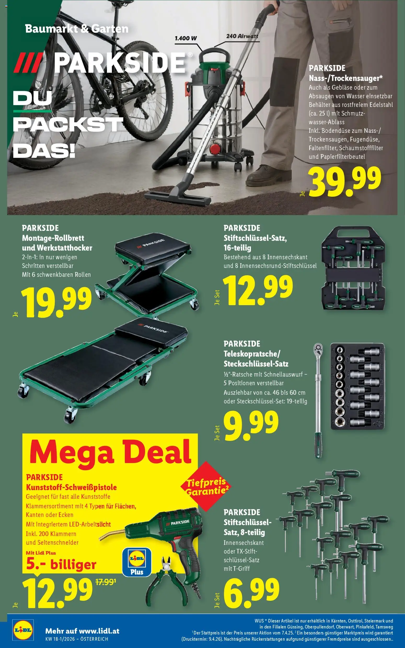 Lidl Flugblatt - Oberpullendorf, Güssing, Oberwart gültig ab 23.04.2026 | Seite: 39 | Produkte: Wasser