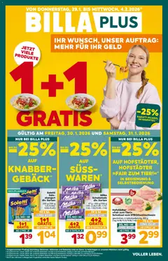 Billa Plus Flugblatt ab 29.01.2026 gültig