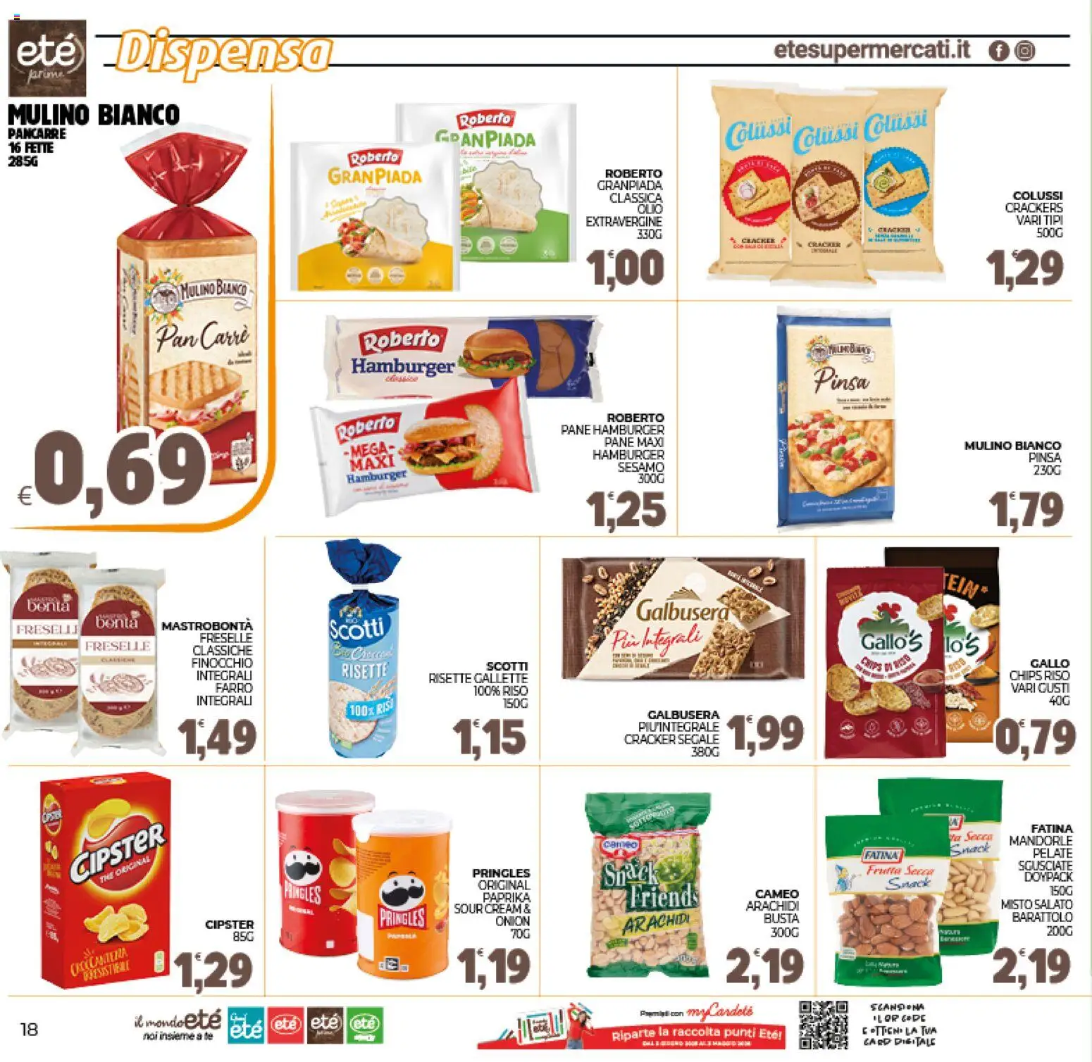 Volantino Eté del 16.01.2026 | Pagina: 18 | Prodotti: Pane, Riso, Tè, Frutta