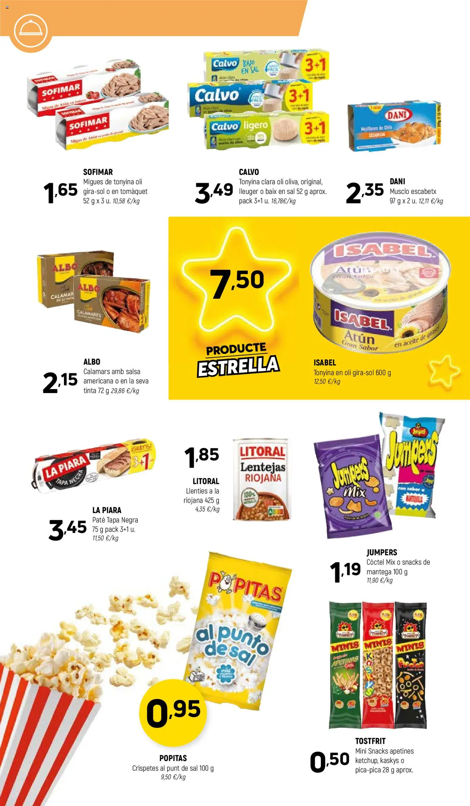 Coviran - Barcelona │ válido desde el 27.01.2026 | Página: 12 | Productos: Calamares, Aceite, Paté