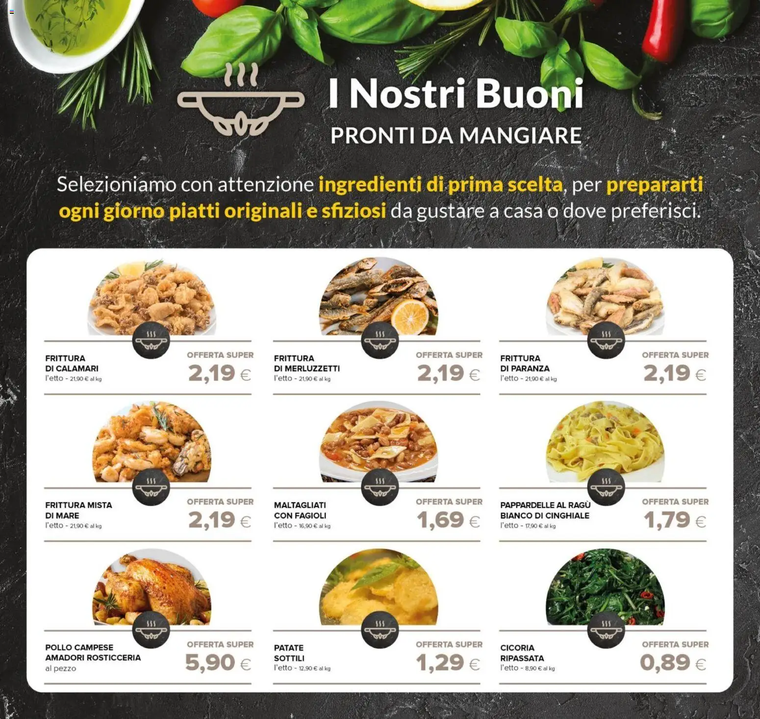 Volantino Tigre del 06.11.2025 | Pagina: 4 | Prodotti: Pollo, Fagioli, Calamari, Ragú