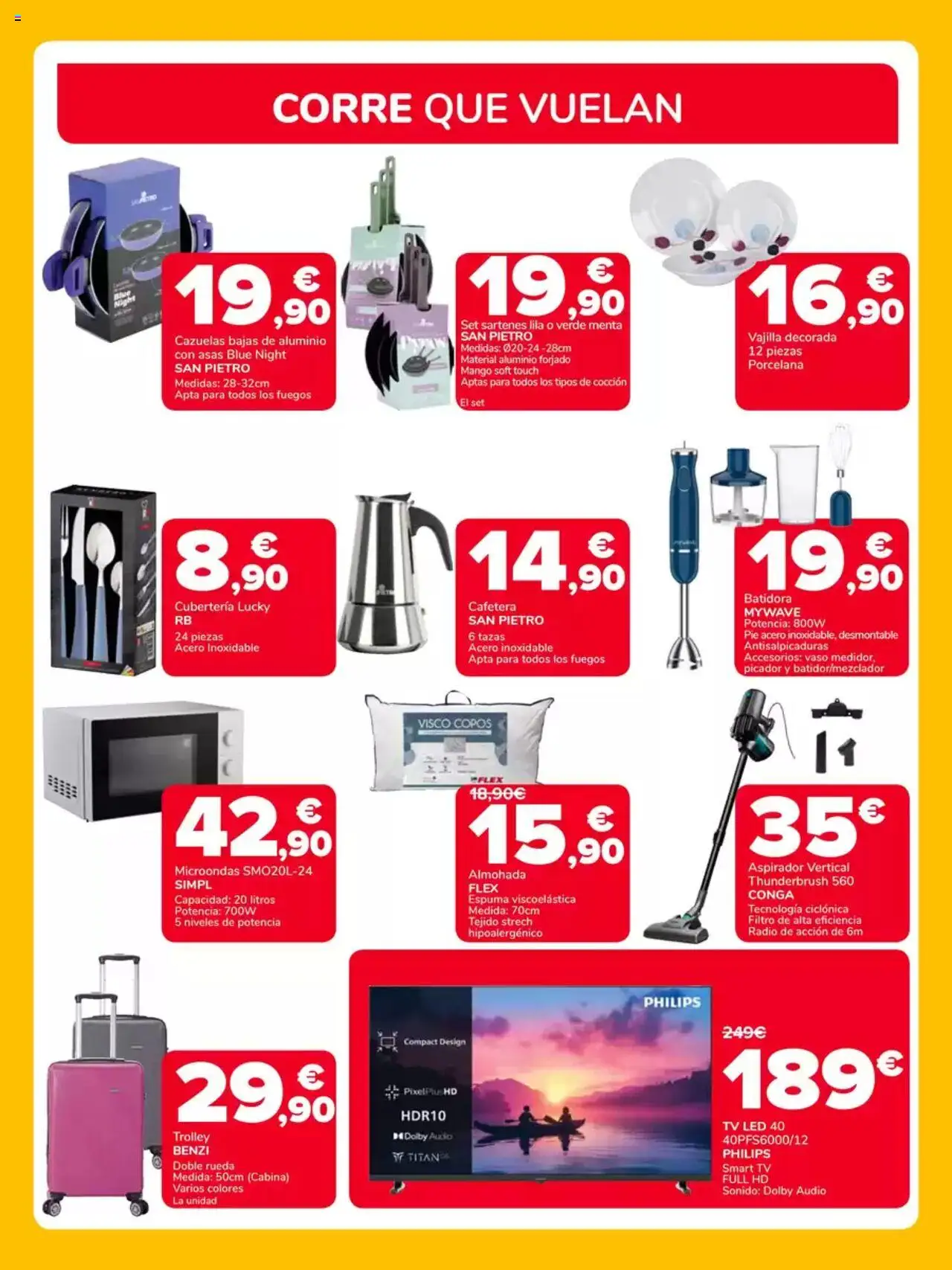 Supeco folleto │ válido desde el 26.06.2025 | Página: 6 | Productos: Audio, Βρεφικό κρεβάτι, Aspirador, Cubertería