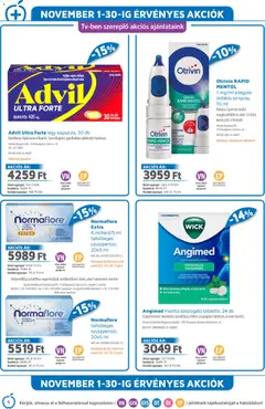 Alma Gyógyszertárak Akciós újság - amely érvényes a következő dátumtól: 01.11.2025 | Oldal: 6