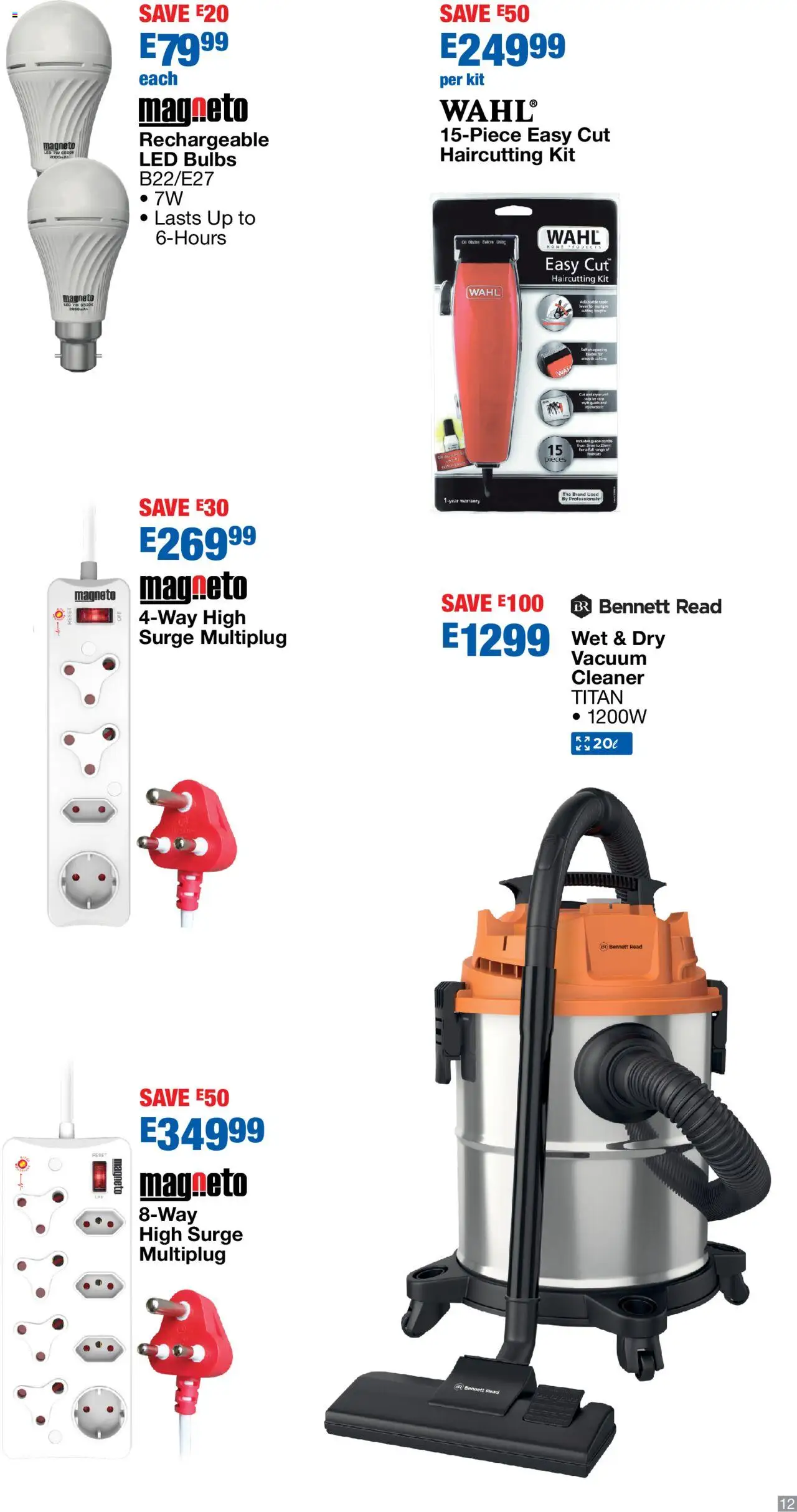 New OK Furniture catalogue – valid from 06.10.2025 | Page: 12 | Products: Vacuum cleaner