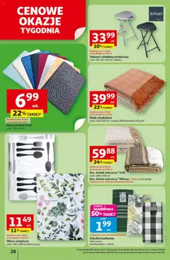 Auchan Gazetka - Pewność niskich cen Hipermarket od 17.07.2025 | Strona: 28