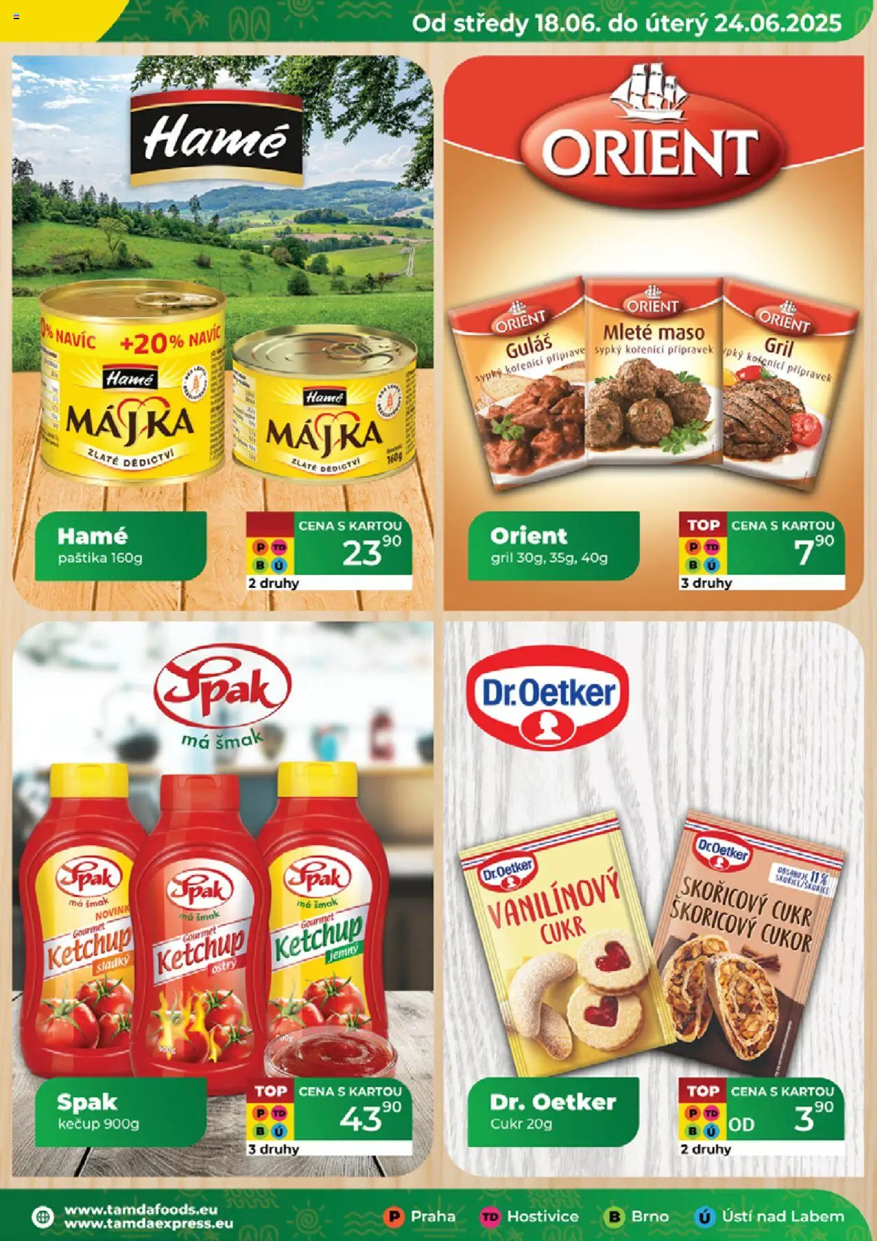 Tamda Foods leták od 18.06.2025 | Strana: 11 | Produkty: Gourmet, Kečup, Maso, Paštika