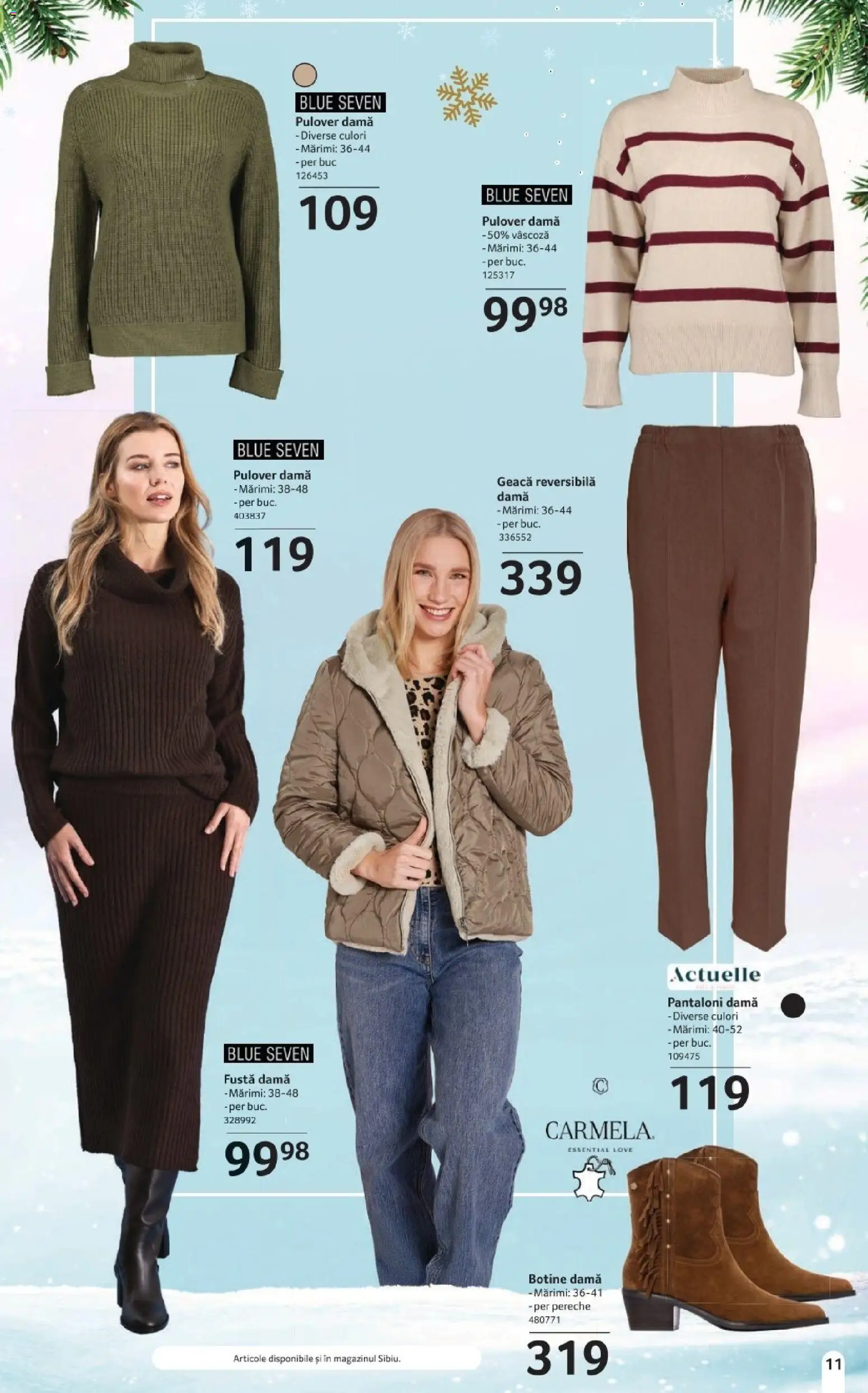 Noul catalog Selgros – valabil de la 14.11.2025 | Pagină: 11 | Produse: Pulover, Geacă, Pantaloni