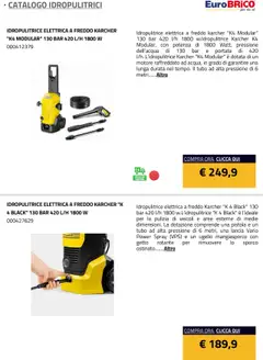 Anteprima del volantino Eurobrico Idropulitrici catalogo valido a partire dal 23.07.2025 | Pagina: 40 | Prodotti: Tubo, Idropulitrice