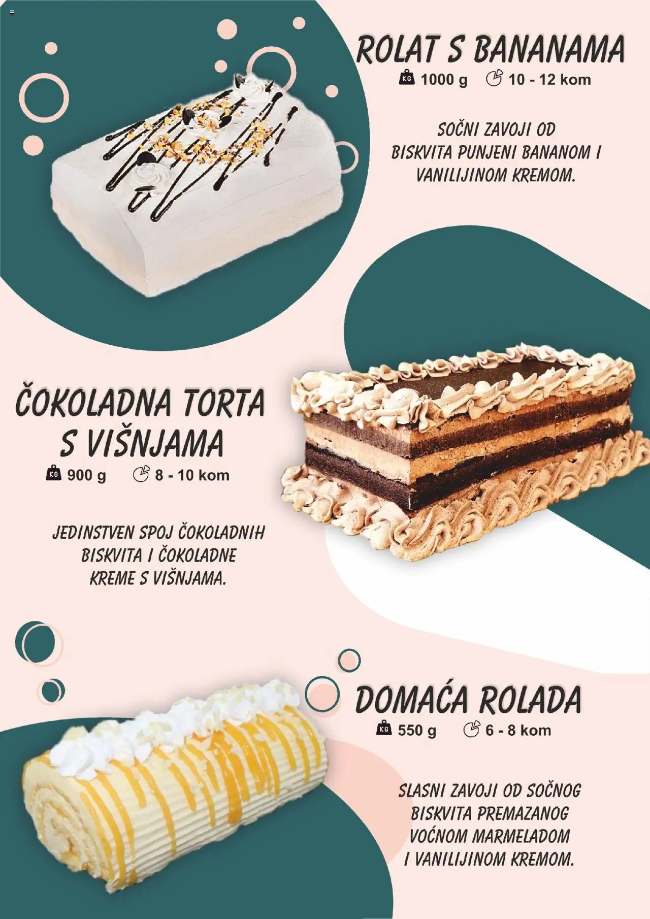 Boso katalog | vrijedi od 01.01.2025 | Stranica: 4 | Proizvodi: Torta