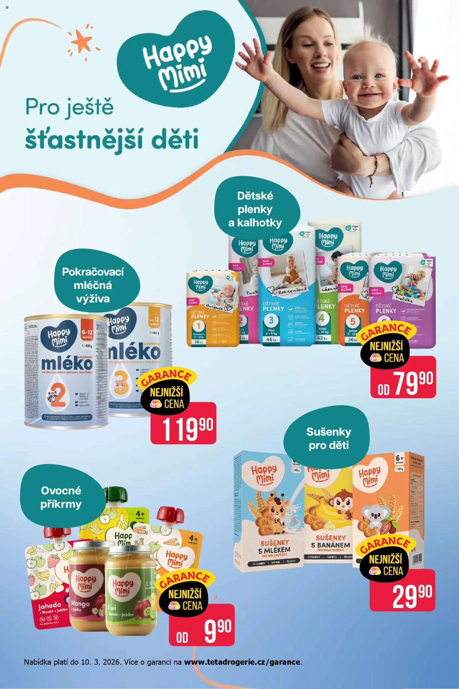 TETA Drogerie leták od 26.02.2026 | Strana: 14 | Produkty: Kalhotky, Kiwi, Příkrmy, Sušenky