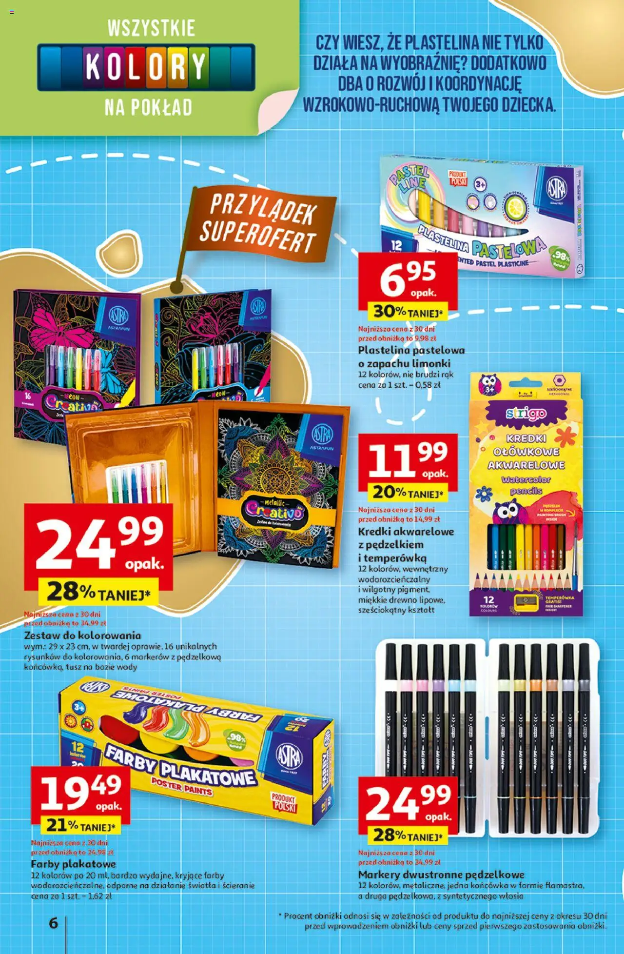 Auchan Gazetka - Pewność niskich cen Hipermarket od 07.08.2025 | Strona: 6 | Produkty: Temperówka
