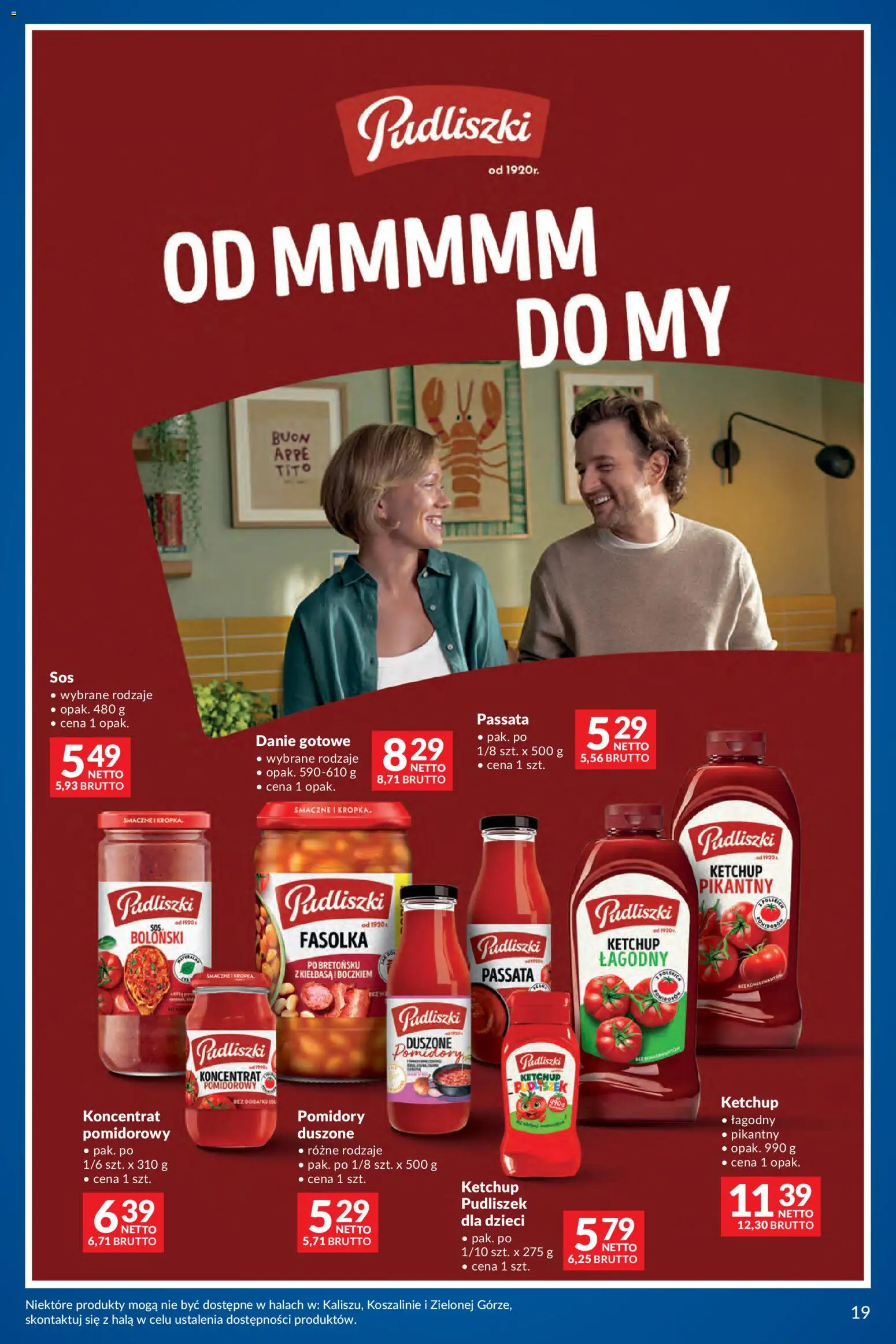 Makro Gazetka - Na wiosnę od 03.03.2026 | Strona: 19 | Produkty: Kiełbasa, Ketchup, Pomidory