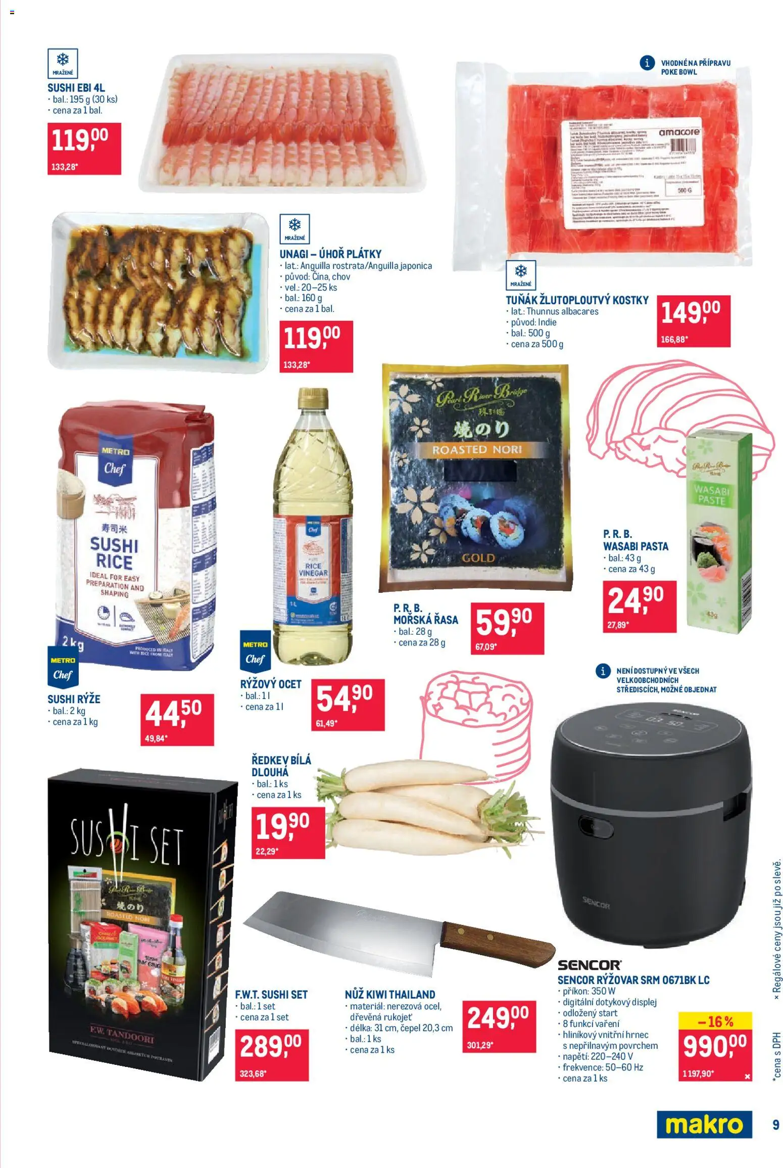 Makro leták - Pro milovníky jídla od 02.01.2026 | Strana: 9
