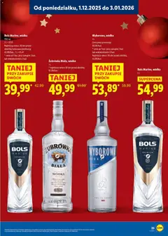 Pogląd oferty "Miler, wódka ziemniaczana, 700 ml" - ważna od 01.12.2025 | Strona: 26
