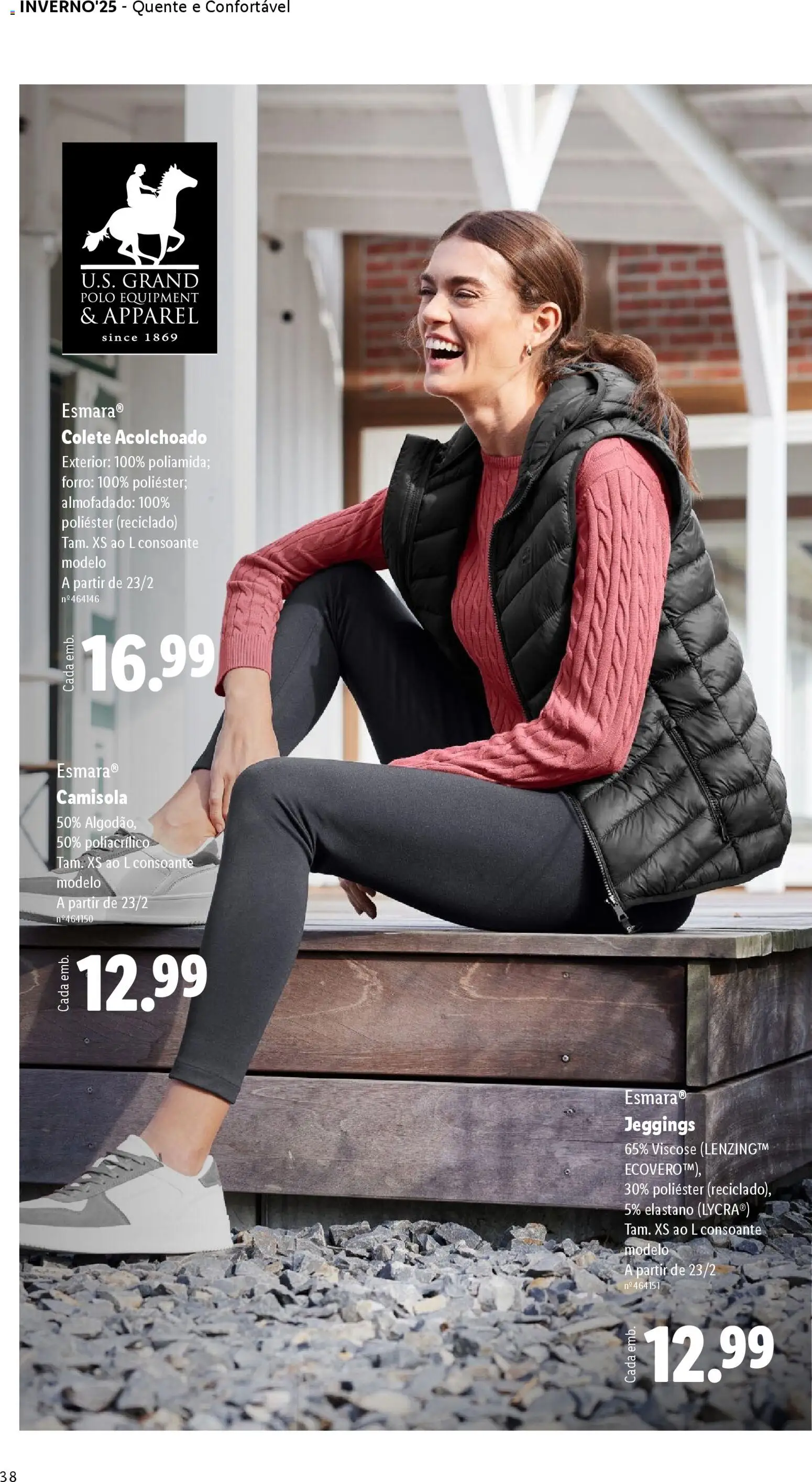Lidl folheto │ válido de 01.12.2025 | Página: 38 | Produtos: Camisola, Colete