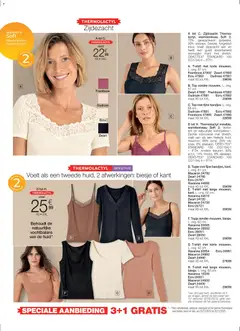 Damart folder - Voorbeeld van een folder van Damart, geldig van 26.11.2025 | Pagina: 4 | Producten: Vis, Ondergoed, Topje