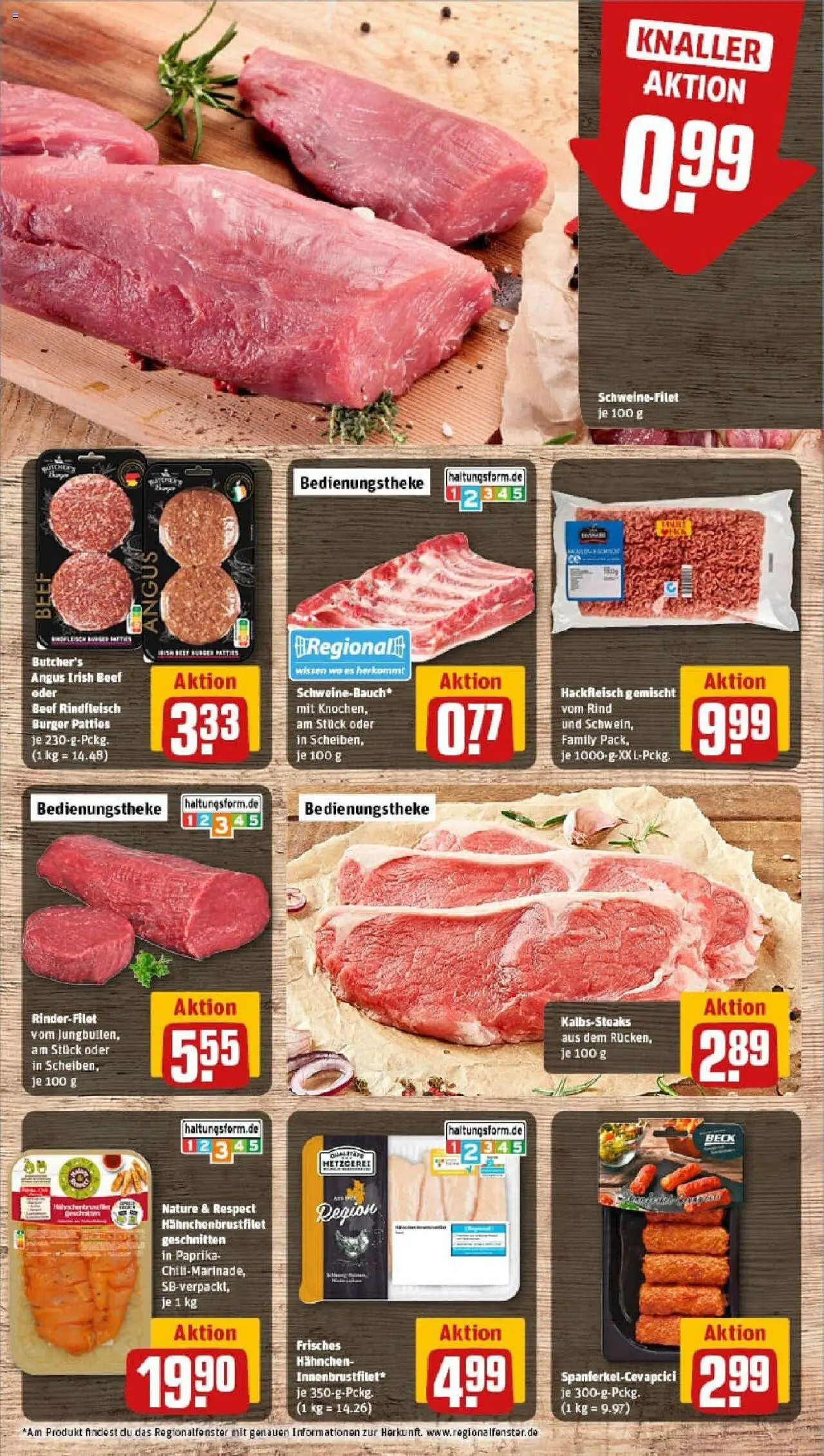 Rewe prospekt Braunschweig / Watenbüttel	 - gültig ab dem 06.07.2025 | Seite: 8 | Produkte: Hahnchen, Rinderfilet, Burger, Paprika