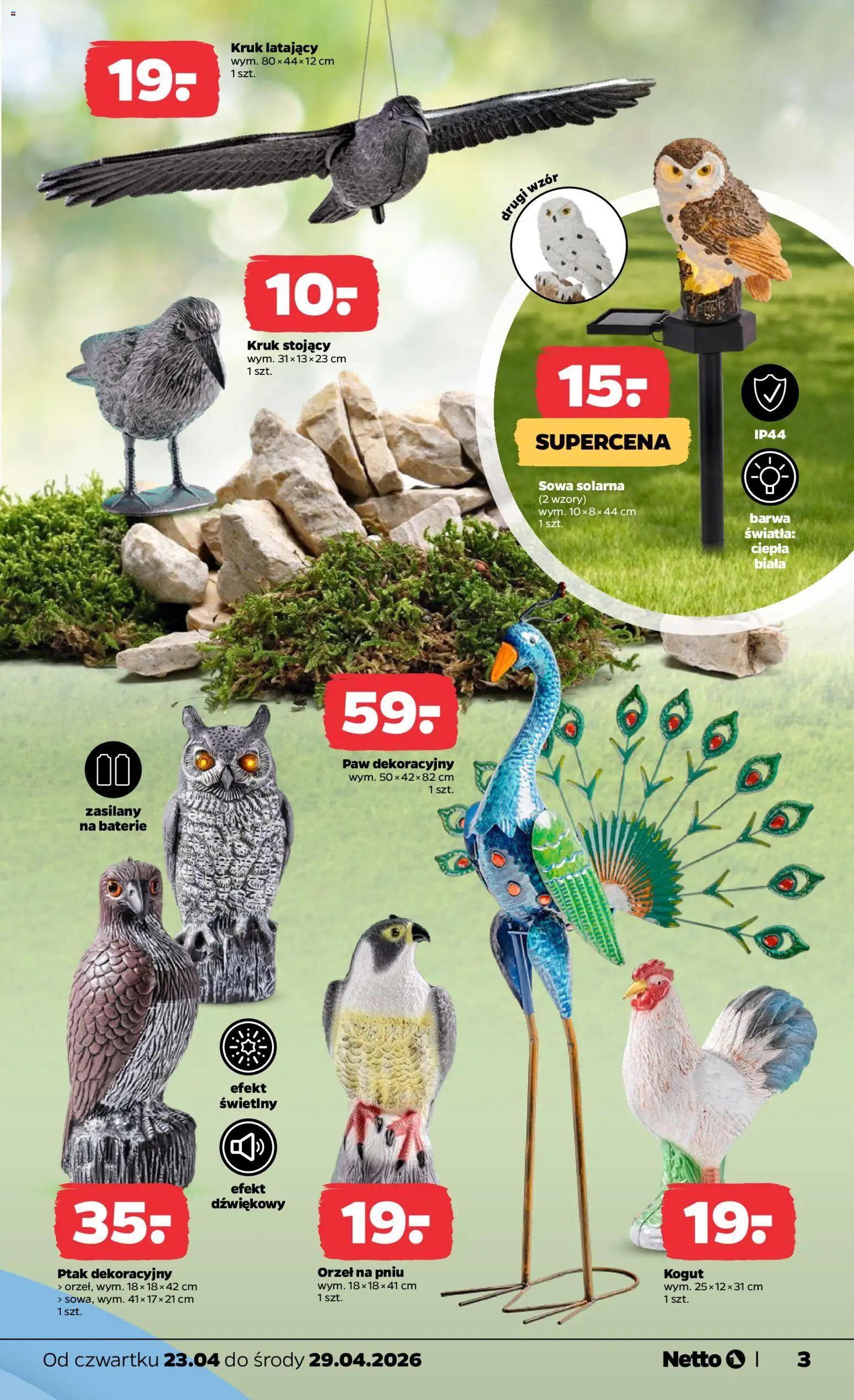 Netto gazetka od czwartku NonFood od 23.04.2026 | Strona: 3 | Produkty: Baterie