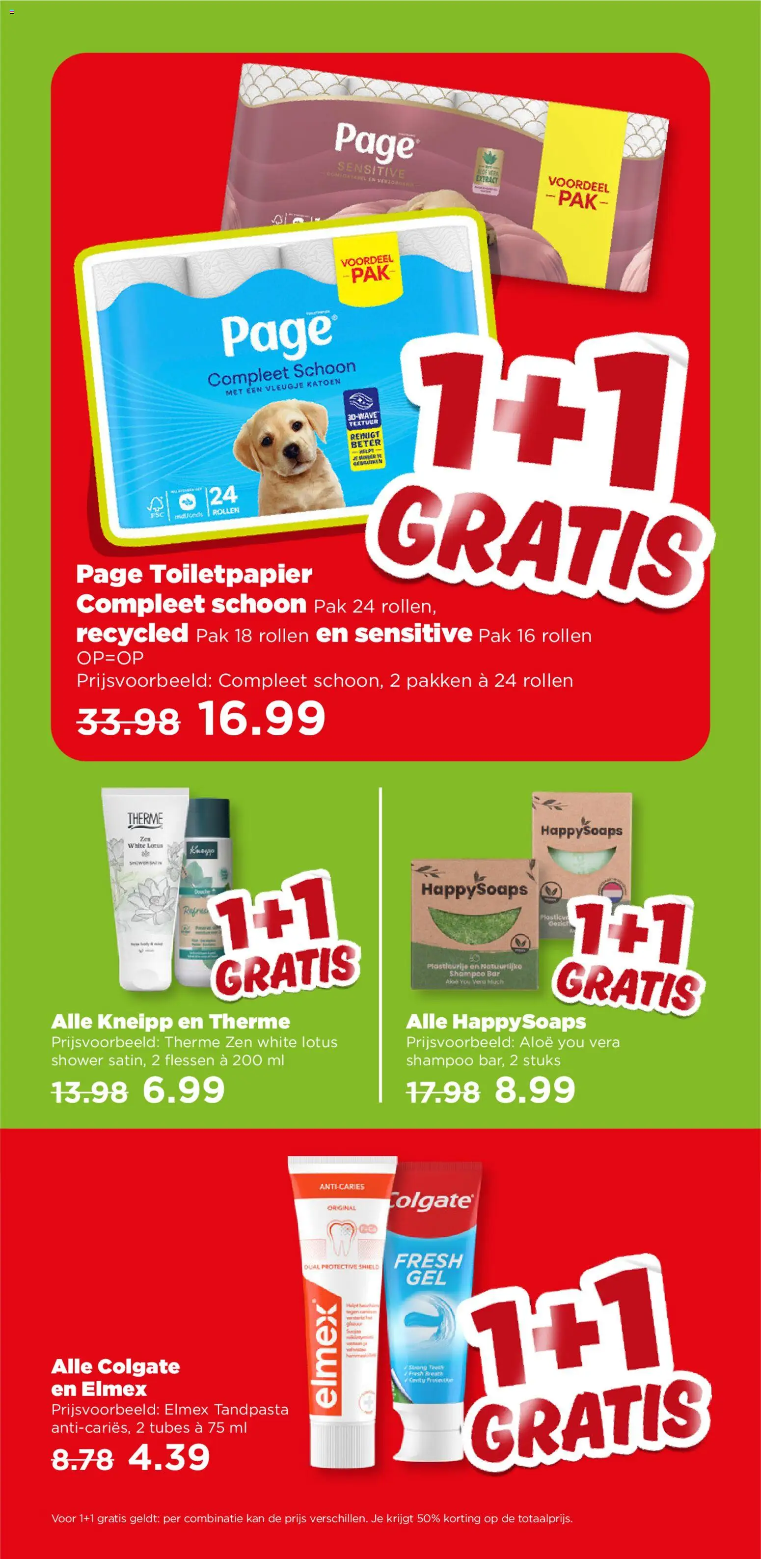 {H1} | Pagina: 14 | Producten: Tandpasta, Kan, Toiletpapier, Shampoo