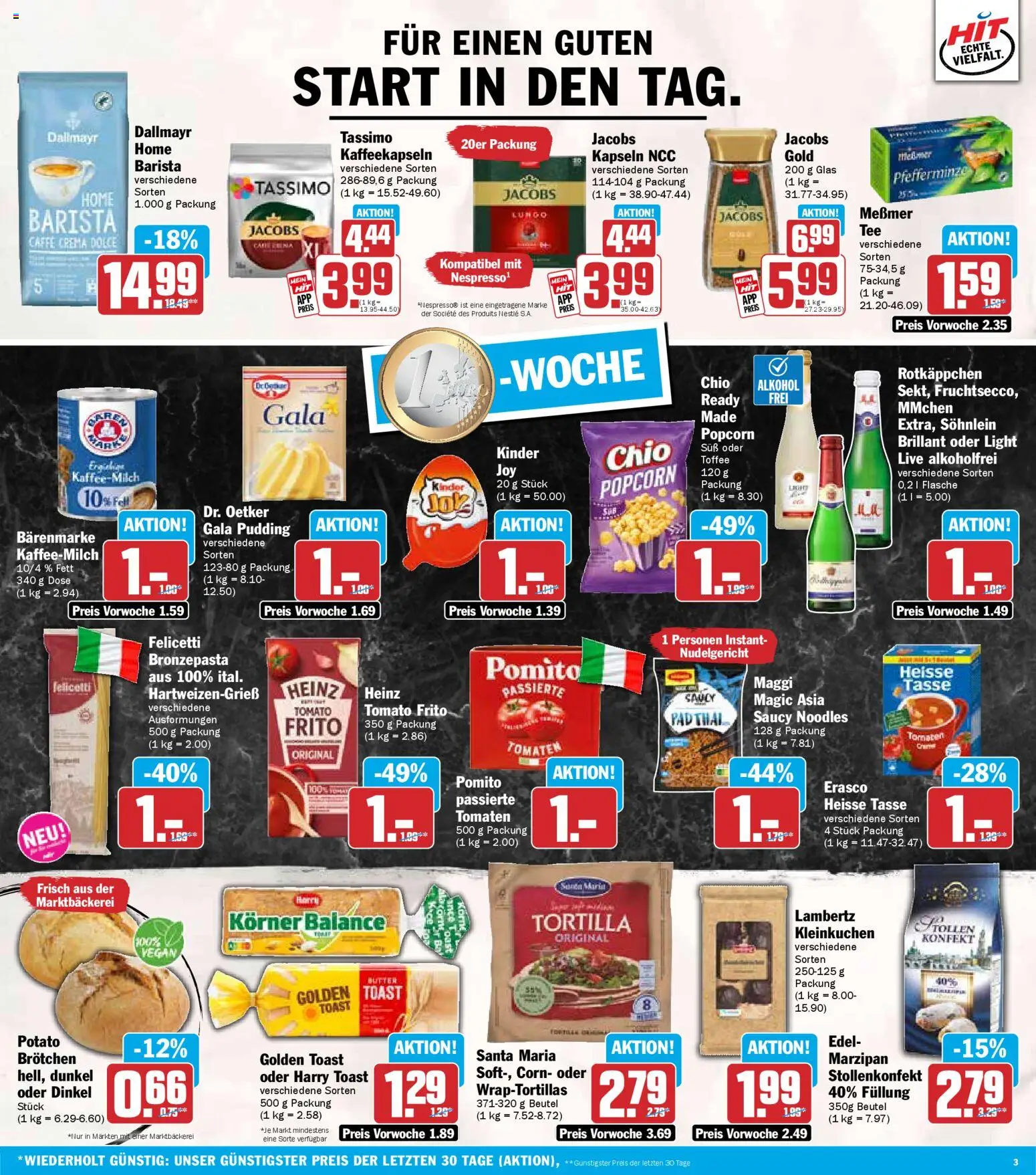HIT - Berlin – gültig ab 17.11.2025 | Seite: 3 | Produkte: Maggi, Butter, Dallmayr, Rotkäppchen