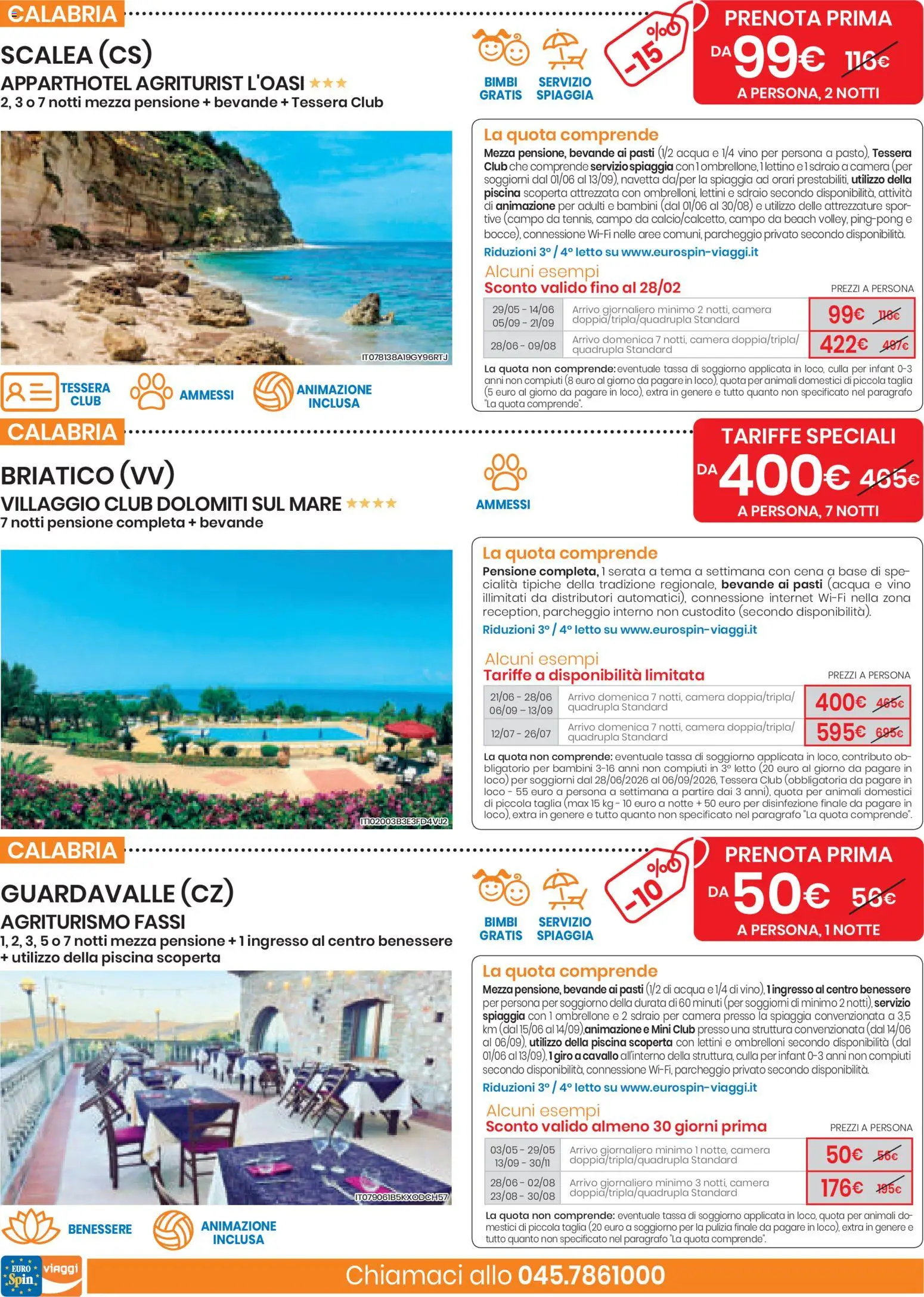 Volantino Eurospin del 11.02.2026 | Pagina: 10 | Prodotti: Ombrellone, Acqua, Piscina, Lettino