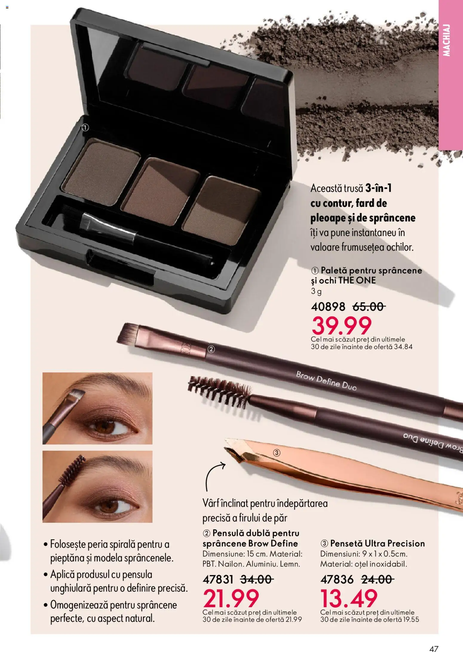Noul catalog Oriflame – valabil de la 11.02.2026 | Pagină: 47 | Produse: Pensetă, Machiaj, Fard de pleoape