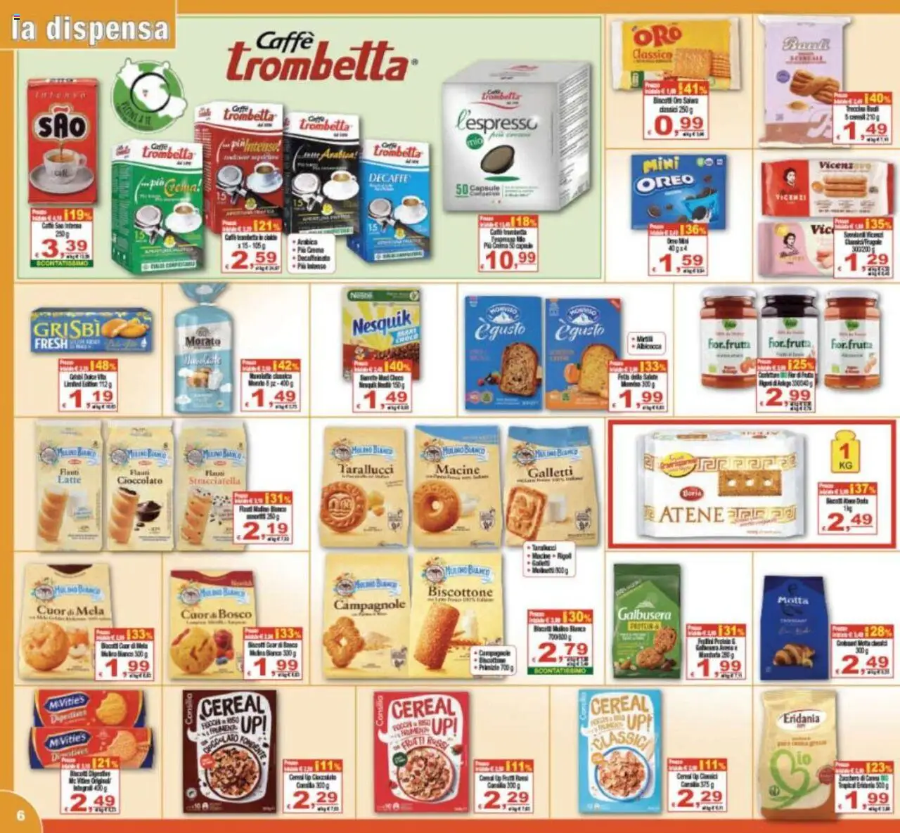 Volantino CTS del 19.08.2025 | Pagina: 6 | Prodotti: Cioccolato, Frutta, Latte, Stracciatella