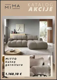 Katalog Mima namještaj - Pregled kataloga iz trgovine Mima namještaj, vrijedi od 10.10.2025 | Stranica: 7 | Proizvodi: Kutna garnitura